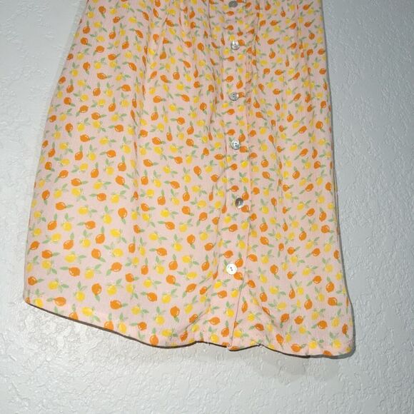 NWT Dippin’ Daisy’s Orange Freshly Squeezed Cut Out Dress Size Medium - Picture 4 of 9